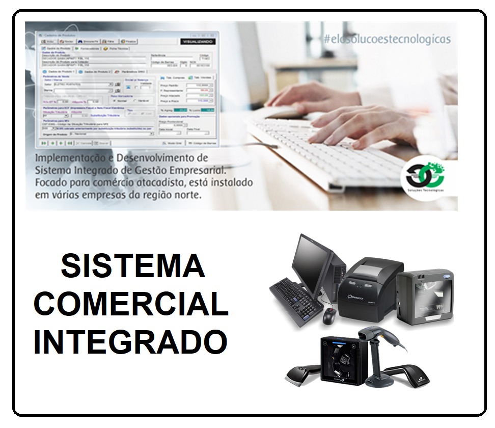 Sistema ELO - Módulo Cadastro/Retaguarda - Eco-Tech - Soluções em